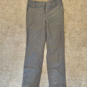 Grey, Wool, Slim Fit, Ann Taylor Trousers